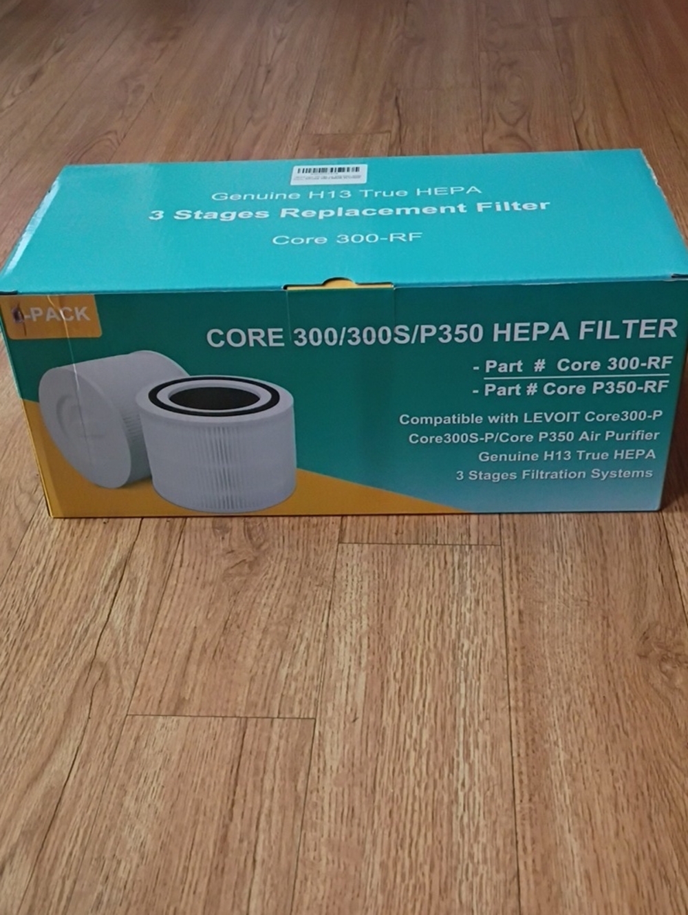 1 Core 300 Series HEPA Replacement Filter - White